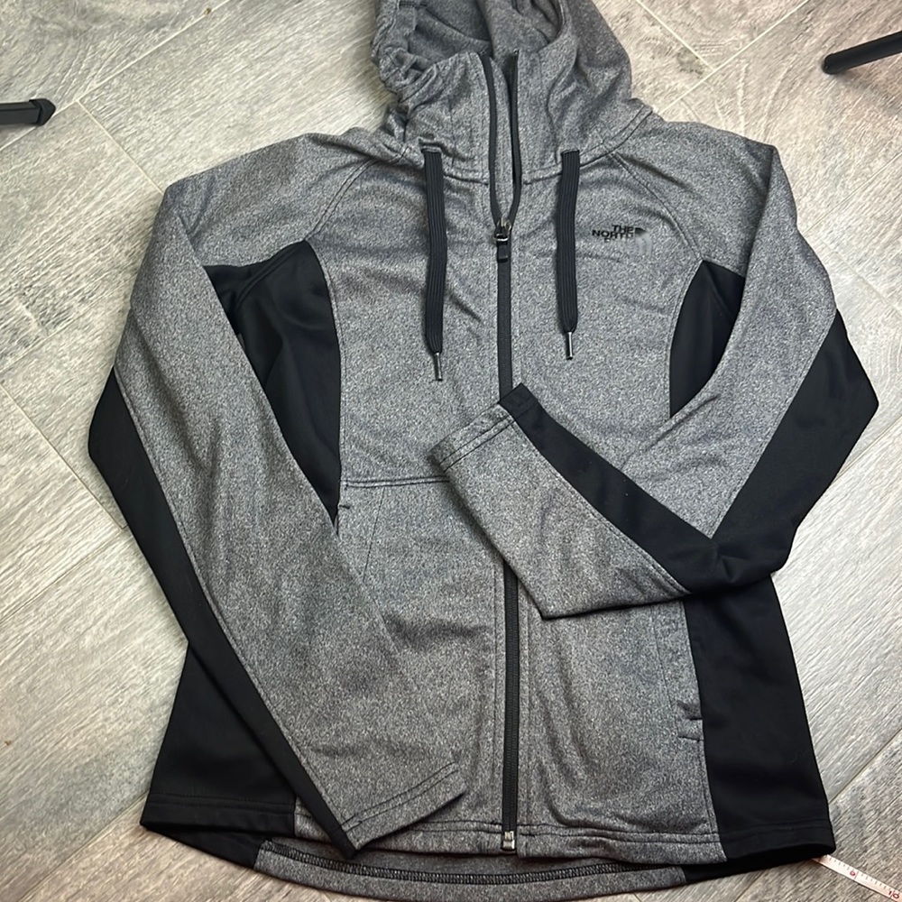 North face zip up hoodie
